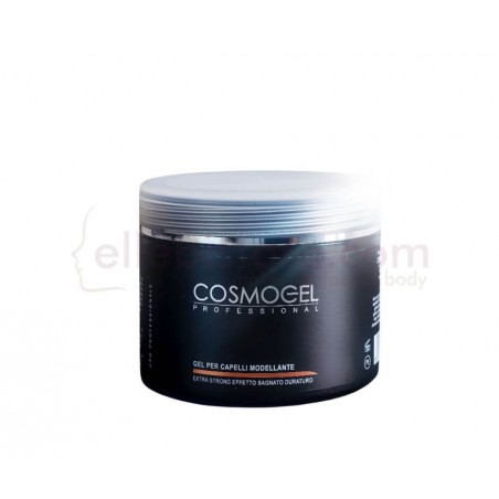 Man in Black - Gel per Capelli Modellante - Extrastrong - 500 ML - Cosmogel