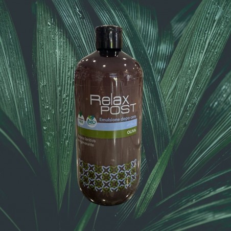 Relax Post - Emulsione Dopo Cera - All'olio di Oliva Bio - 500 ML