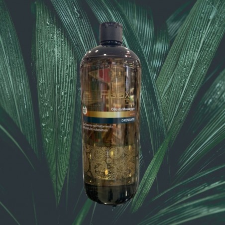 Relax Oil - Olio da Massaggio Gold - Drenante - 1000 ML