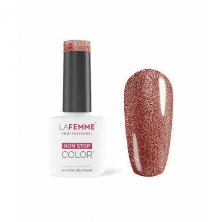 Gel Polish UV&LED - Semipermanente Rame con Miniglitter - Sweetest Fall - 8 GR - La Femme Professionnel