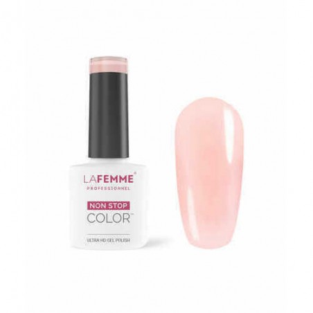 Gel Polish UV&LED - Semipermanente Rosa Lattiginoso Trasparente - Coral Almond - Sweetest Fall - 8 GR - La Femme Professionnel
