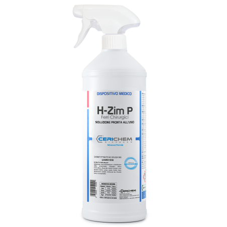H-Zim P - Disinfettante Ferri Chirurgici - Cerichem Biopharm